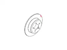 Тормозной диск CHRYSLER 04779209AF ,