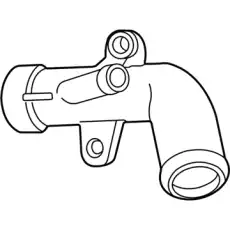  ПАТРУБОК ПОМПЫ 53010517AC CHRYSLER