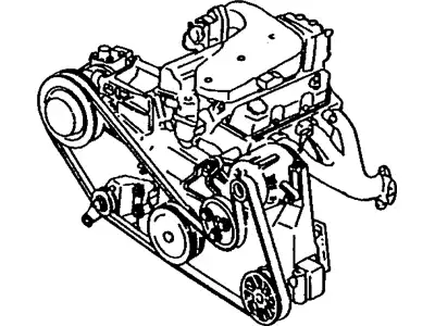 Ремень клиновой CHRYSLER 04663950AE
