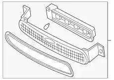 Фонарь задний FORD 5S4Z-13A613-AA
