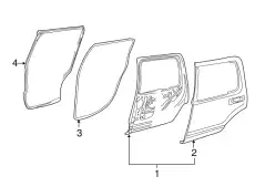 Ручка двери FORD 2L2Z-78253A44-AA