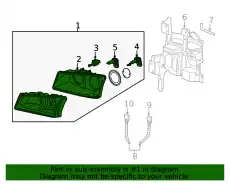 Фара GM 10366038