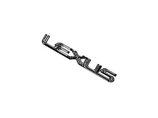 EMBLEM NAME PLATE, PLASTIC 75441-60520 TOYOTA / LEXUS