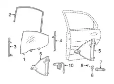8340438011 Стеклоподъемник HYUNDAI