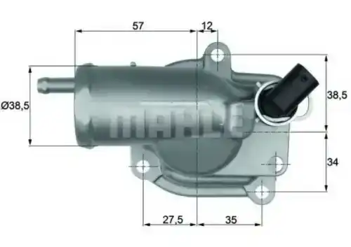 Термостат системы охлаждения KNECHT TH1087