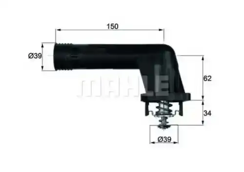 Термостат системы охлаждения KNECHT TI2095