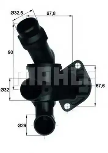 Термостат системы охлаждения KNECHT TI787