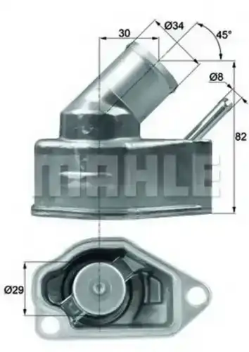 Термостат системы охлаждения KNECHT TI1092