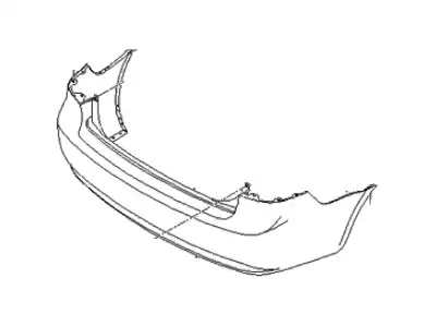 панель бампера/cover-rr bumper 866112G021 MOBIS