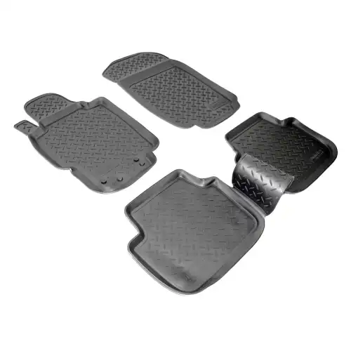 Коврики в салон NORPLAST NPLPO3005 Honda Accord 2003-2008 4 шт., черный