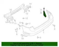 Брызговик R LC6250341D MAZDA