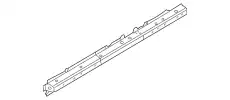 БОКОВОЙ ПОРОГ ПРАВ. M3 BL BBM470130B MAZDA