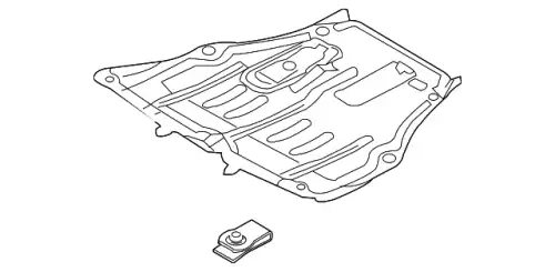 COVER,UNDER L20656110L MAZDA