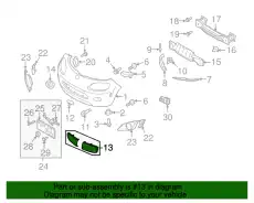 НАКЛАДКА БАМПЕРА MX-5 NH5350A10B MAZDA