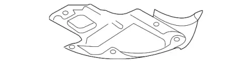 Подкрылок MAZDA TE7356142A