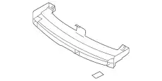 Решетка радиатора MAZDA TK21501A0