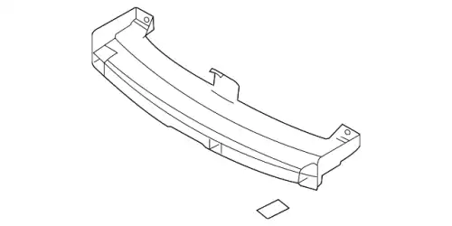 Решетка радиатора MAZDA TK21501A0