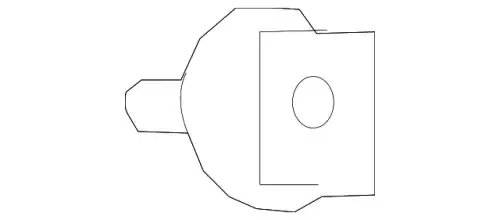 TD1151SJ3A КЛИПСА МОЛДИНГА MAZDA
