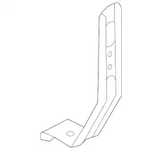 KD5352B22 STAY-BUMPER MAZDA
