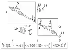 H01025421A MAZDA СТОПОРНОЕ КОЛЬЦО ПРИВОДА / CLIP