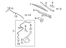 GROMMET - WATER RESE 7T4Z-16K624-AA FORD