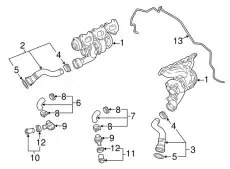Хомут 95511091700 PORSCHE