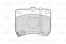 Тормозные колодки дисковые VALEO 301268