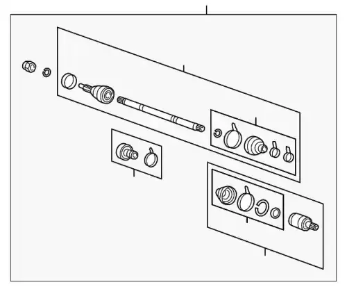привод колеса 4950038492 HYUNDAI