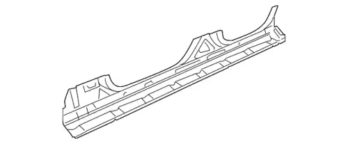 Порог левый C2C7609 JAGUAR