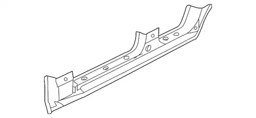 Порог левый ASR2427 LAND ROVER