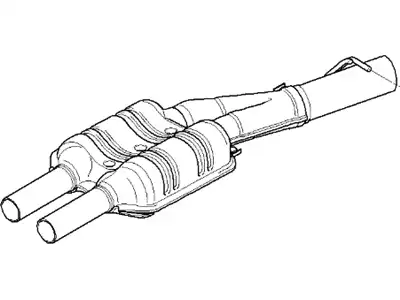 Глушитель Ср Е65 18107511041 BMW