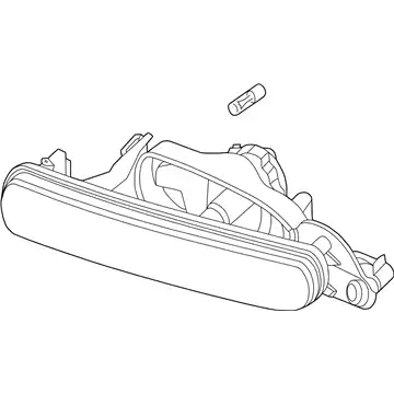 Фара противотуманная BMW 63176908283