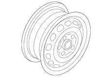 3C0601027M03C диск колёсный VAG