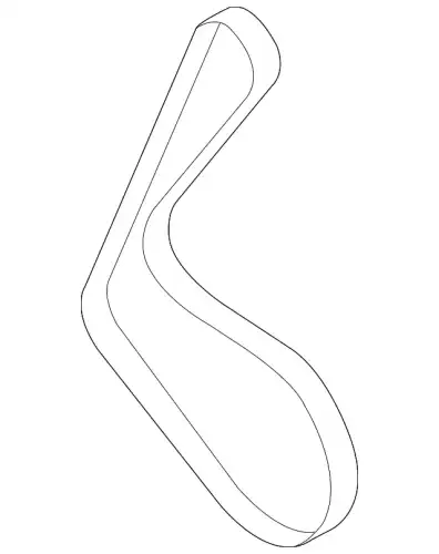 Ремень клиновой PORSCHE 95810225100