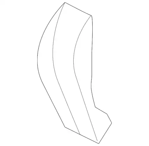 95510506501 Tensioner blade PORSCHE
