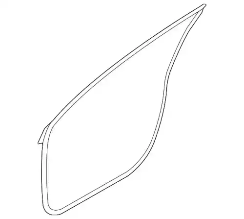 Уплотнитель двери MOBIS 821401R000