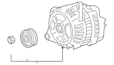 Генератор MAZDA CY0118300A