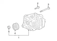Генератор MAZDA CY0118300A