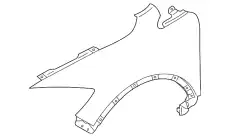 Крыло MAZDA TD1152210E