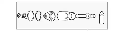 Шрус внутренний правый FTB622520 MAZDA