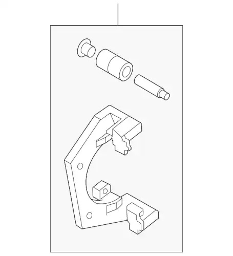 КРОНШТЕЙН ТОРМОЗНОГО СУППОРТА SXP500060 LAND ROVER
