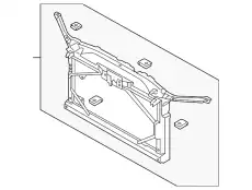 Панель передняя m5 05- C23553110G MAZDA