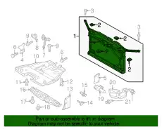 Панель передняя m5 05- C23553110G MAZDA