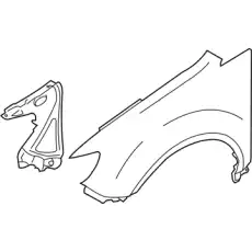 Крыло SUBARU 57110XA02A9P