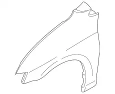 Крыло MAZDA L16552211A