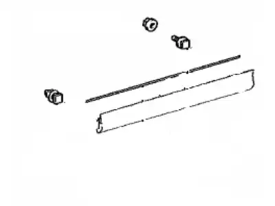 Молдинг 75074-42010 TOYOTA / LEXUS