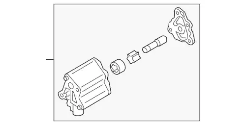 Насос масляный L50114100B MAZDA