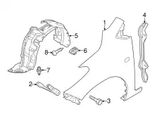 Крыло MAZDA D65152111C