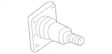 Кулак поворотный FORD 1M5Z-4A013-AA