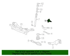 Кулак поворотный FORD 1M5Z-4A013-AA